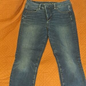 American Eagle Outfitters Dark Blue Skinny Jeans